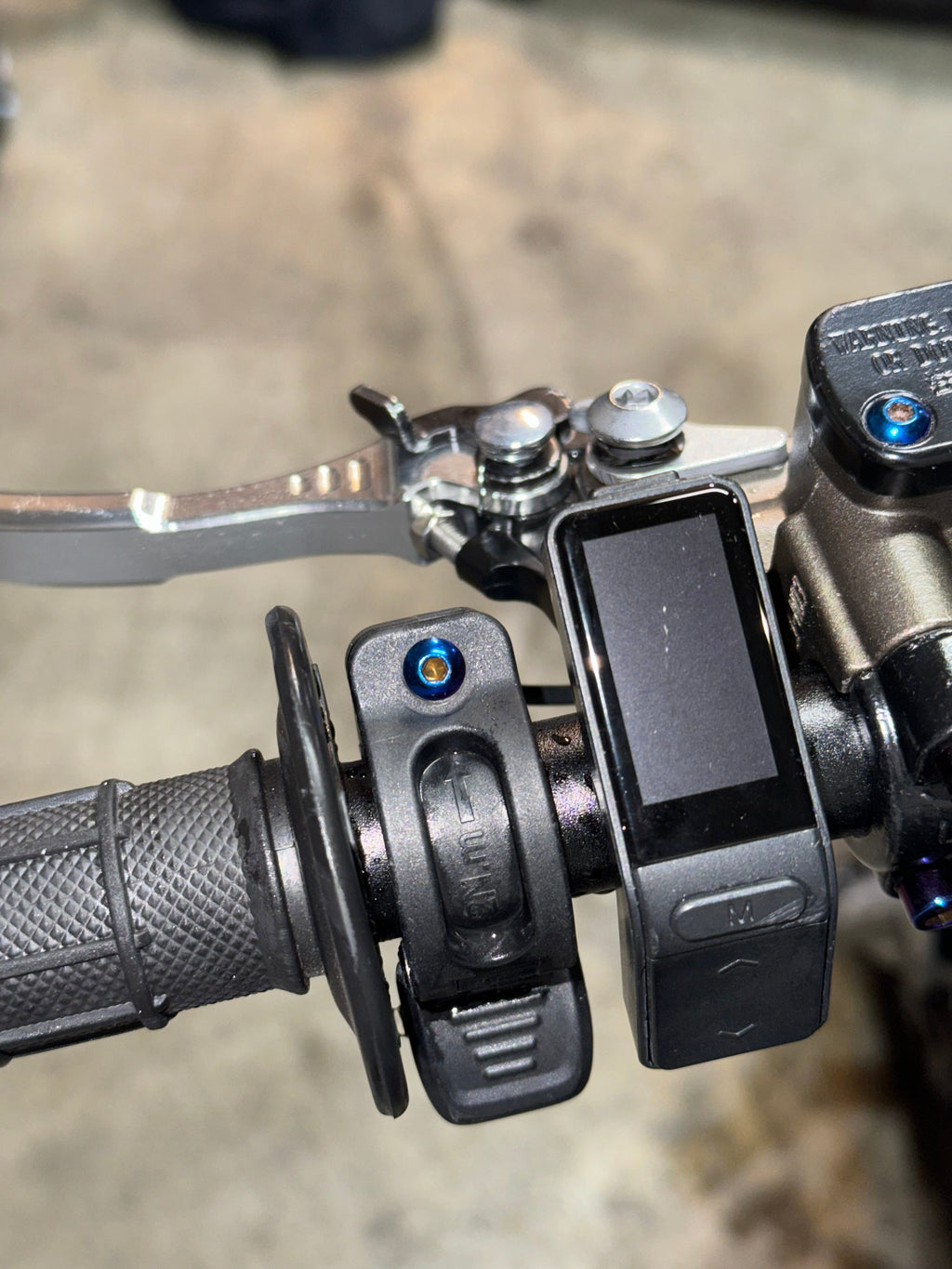 Regen brake titanium bolt by Mxp_designs, showing a lightweight, durable bolt with a sleek metallic finish for bike brake systems.