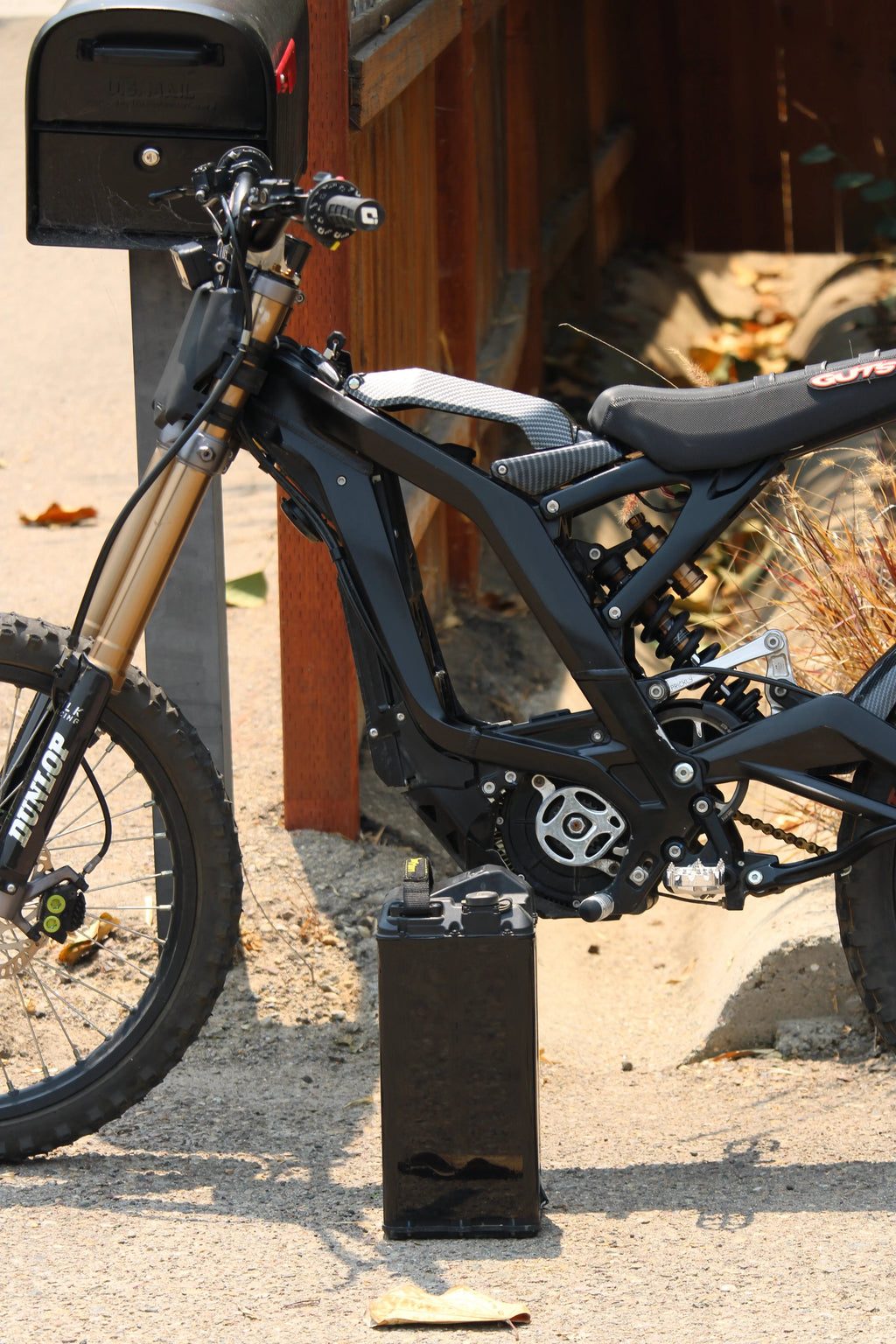 E-Bike "invisible" Vantablack Battery Wrap - MX SKYLINE 