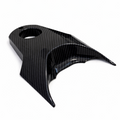 Soleil Supplies Tuttio carbon fiber frame cover showing sleek black carbon fiber surface and precise fit design.