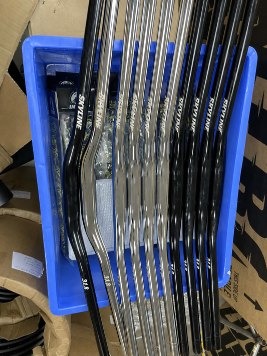 Skyline bars (chrome and black bars) 31.8 (pre order)