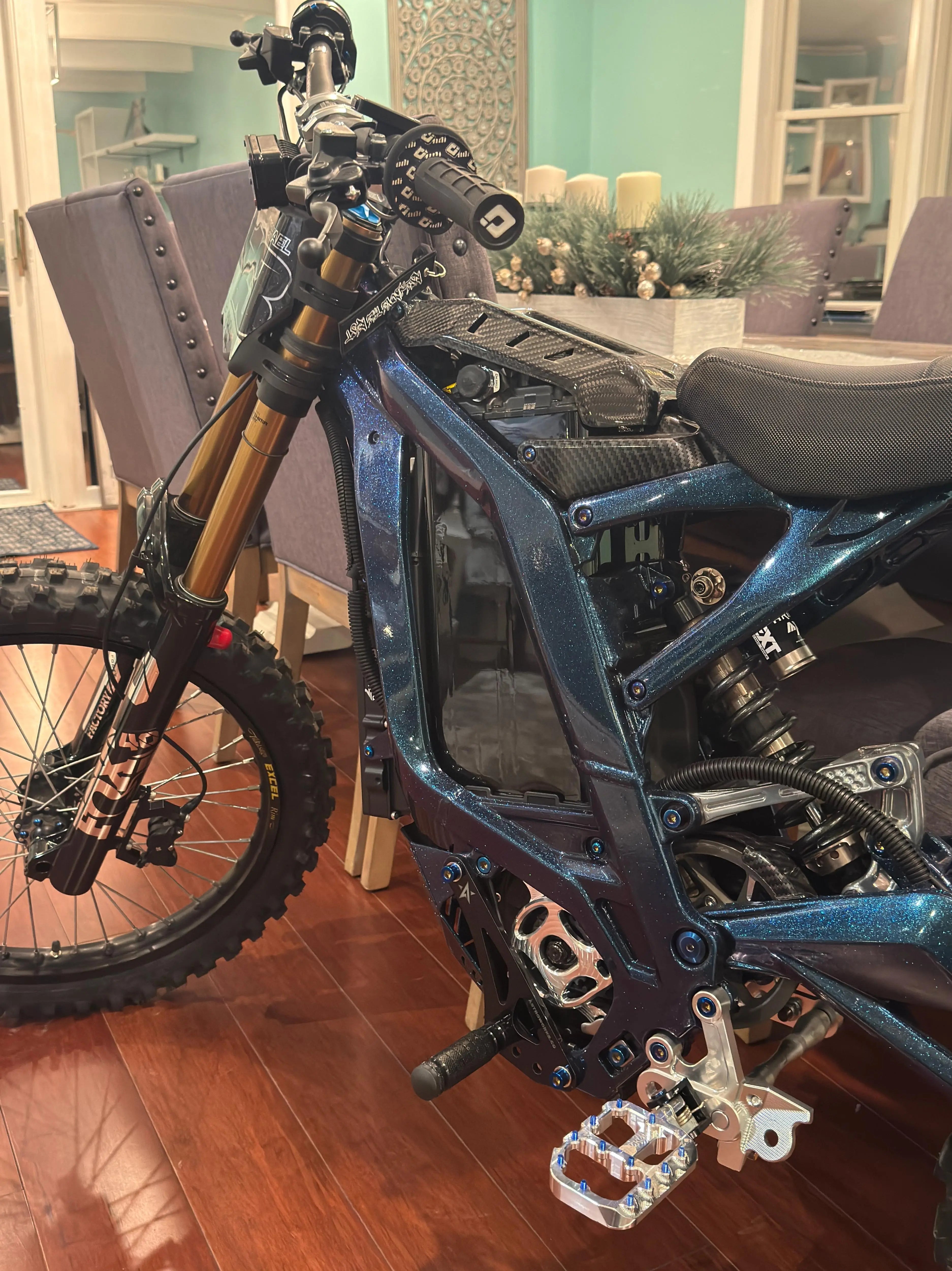 E-Bike "invisible" Vantablack Battery Wrap - MX SKYLINE 