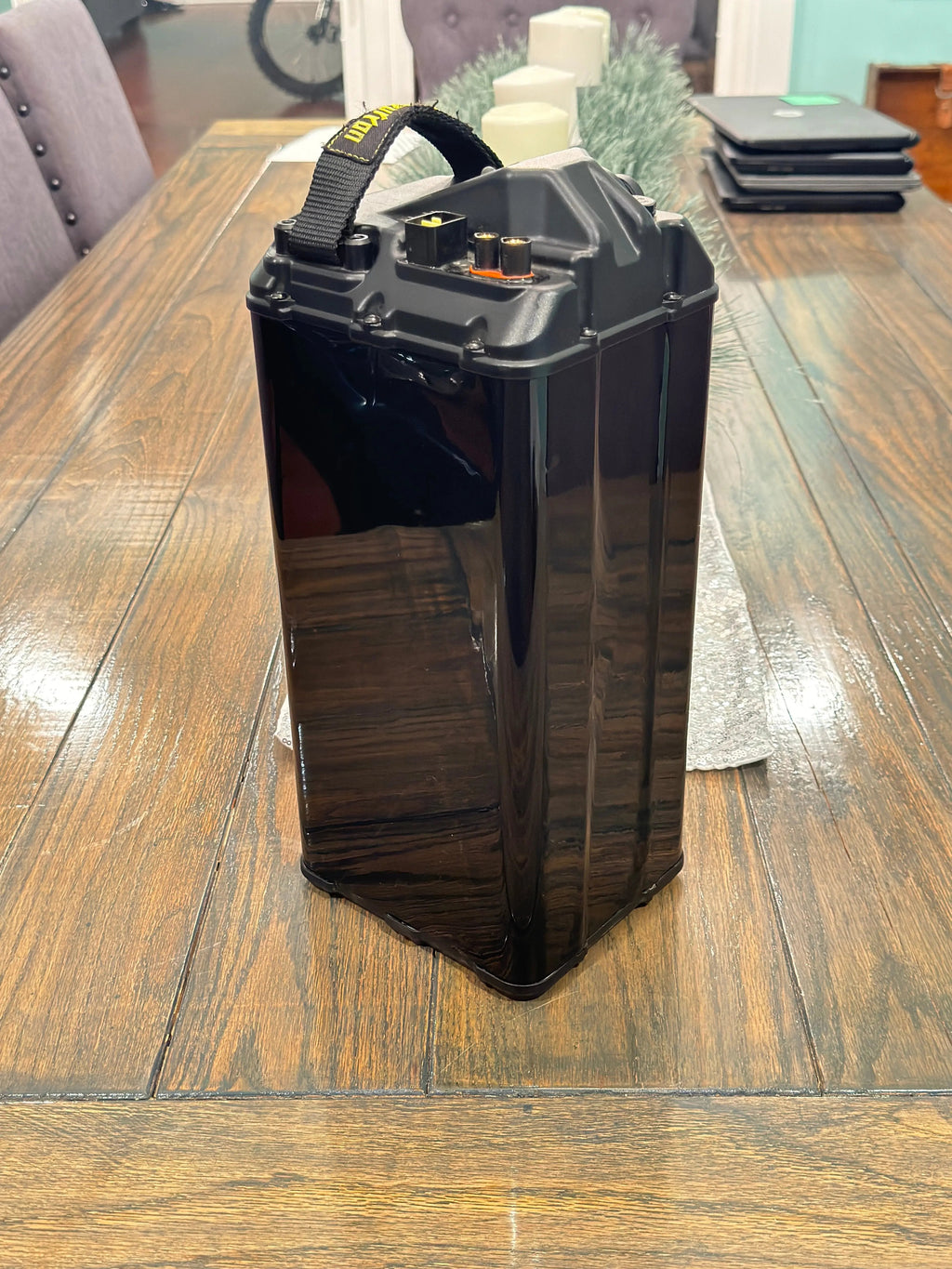 E-Bike "invisible" Vantablack Battery Wrap - MX SKYLINE 