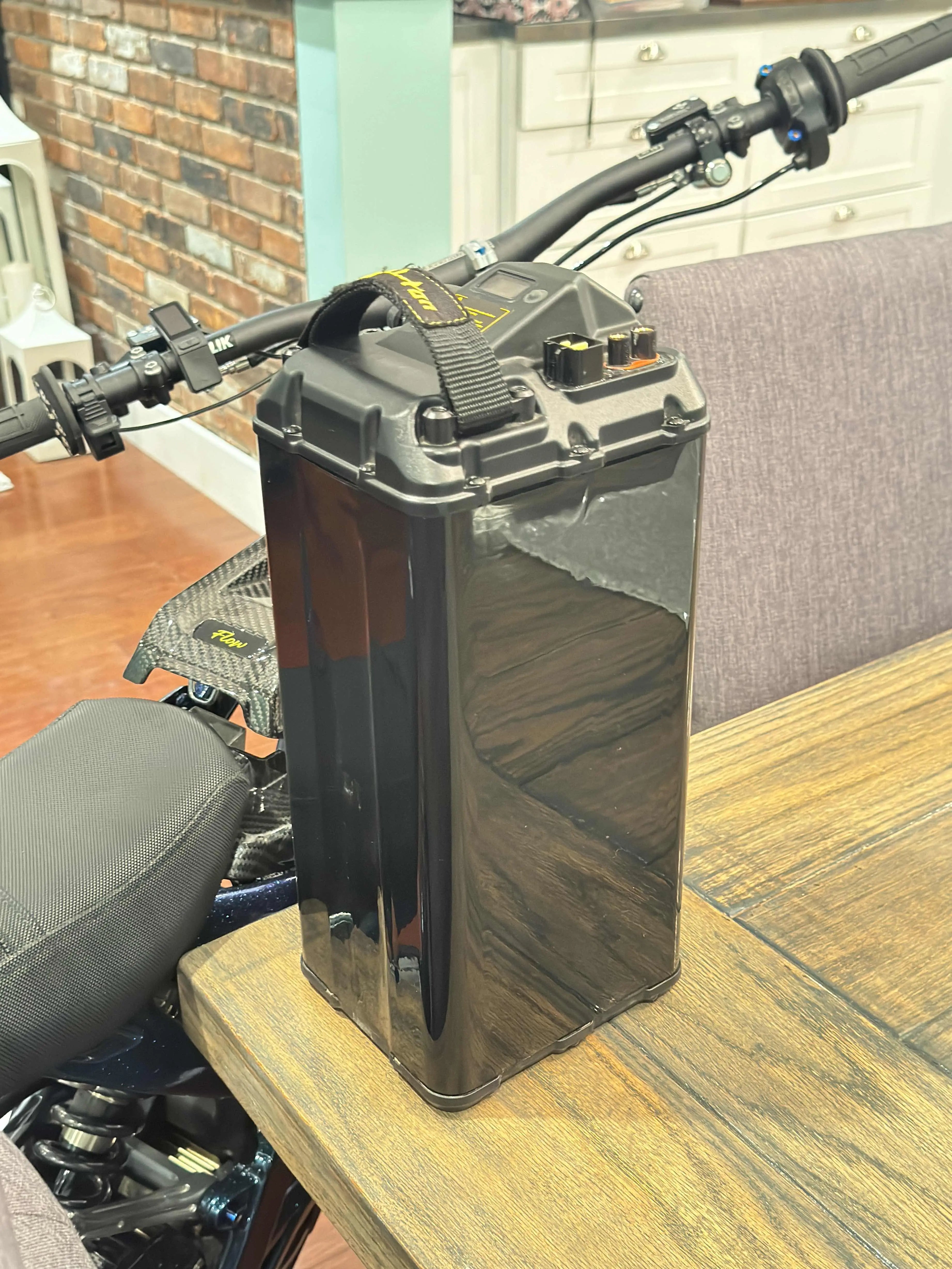 E-Bike "invisible" Vantablack Battery Wrap - MX SKYLINE 