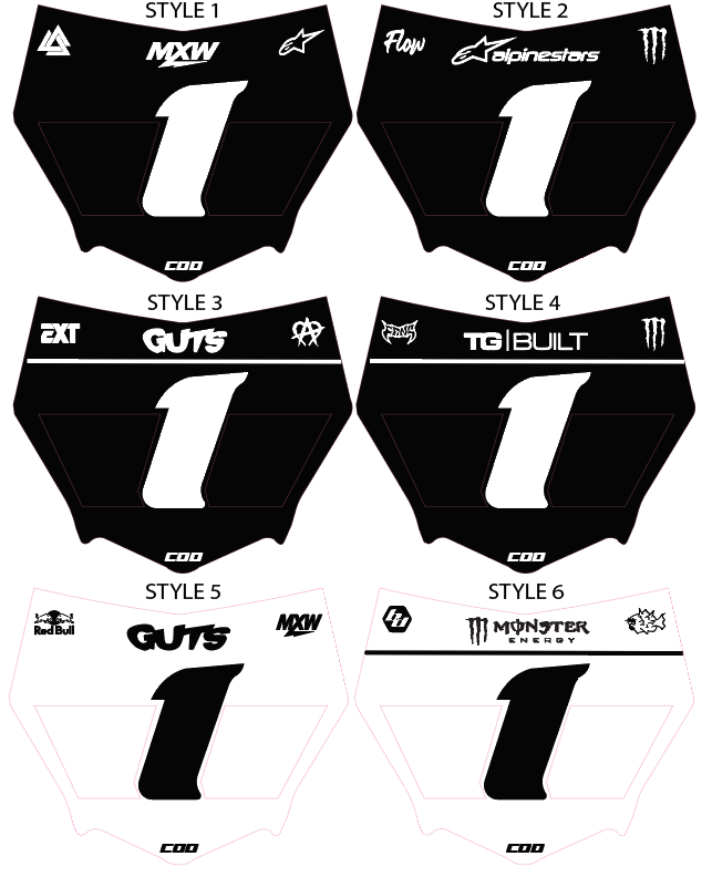 Vented Motocutz Plate - MX SKYLINE 