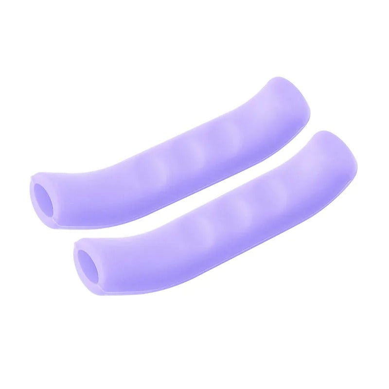 Soleil Supplies Tuttio Soleil 01 brake lever covers in black, designed to fit bicycle brake levers for enhanced grip and protection.