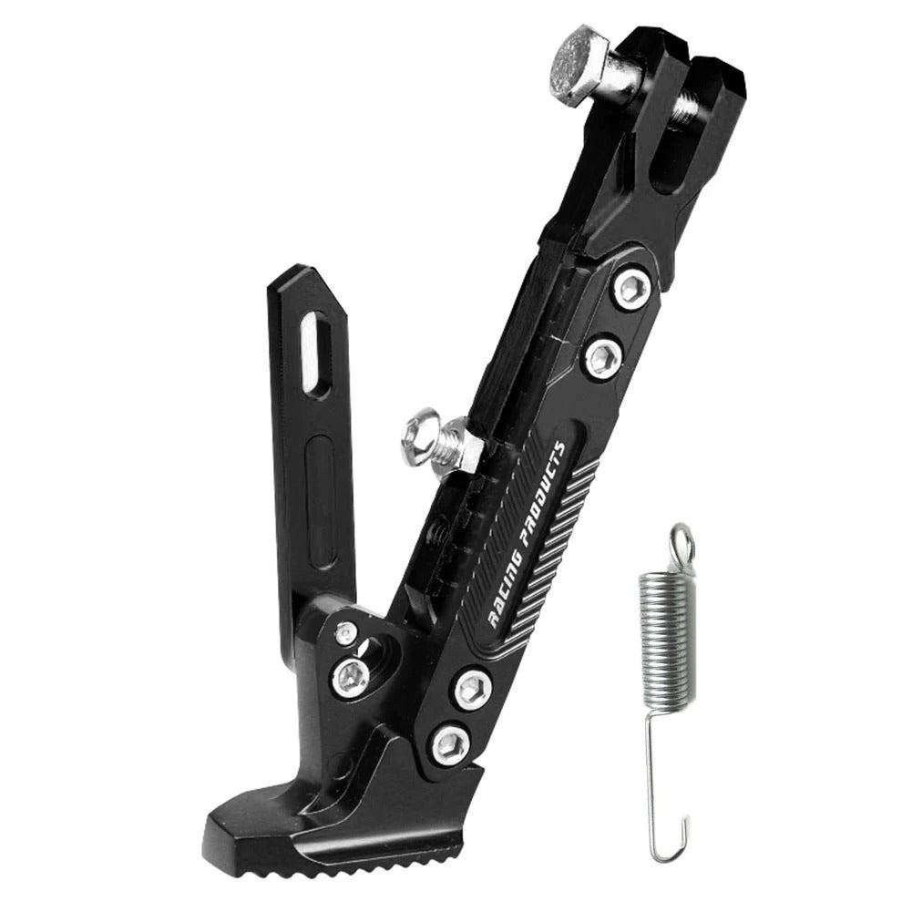 Soleil Supplies Tuttio Soleil 01 kickstand attached to a bicycle, providing stable support for parking and parking balance.