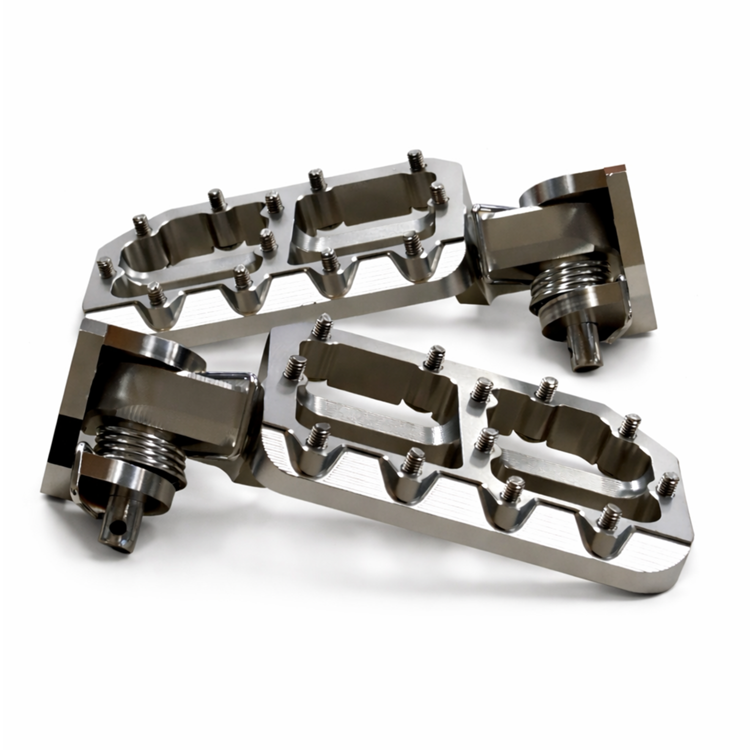 Silver Tuttio Soleil 01 Upgraded Pegs V1 by Soleil Supplies, showcasing sleek silver metal construction and ergonomic design.