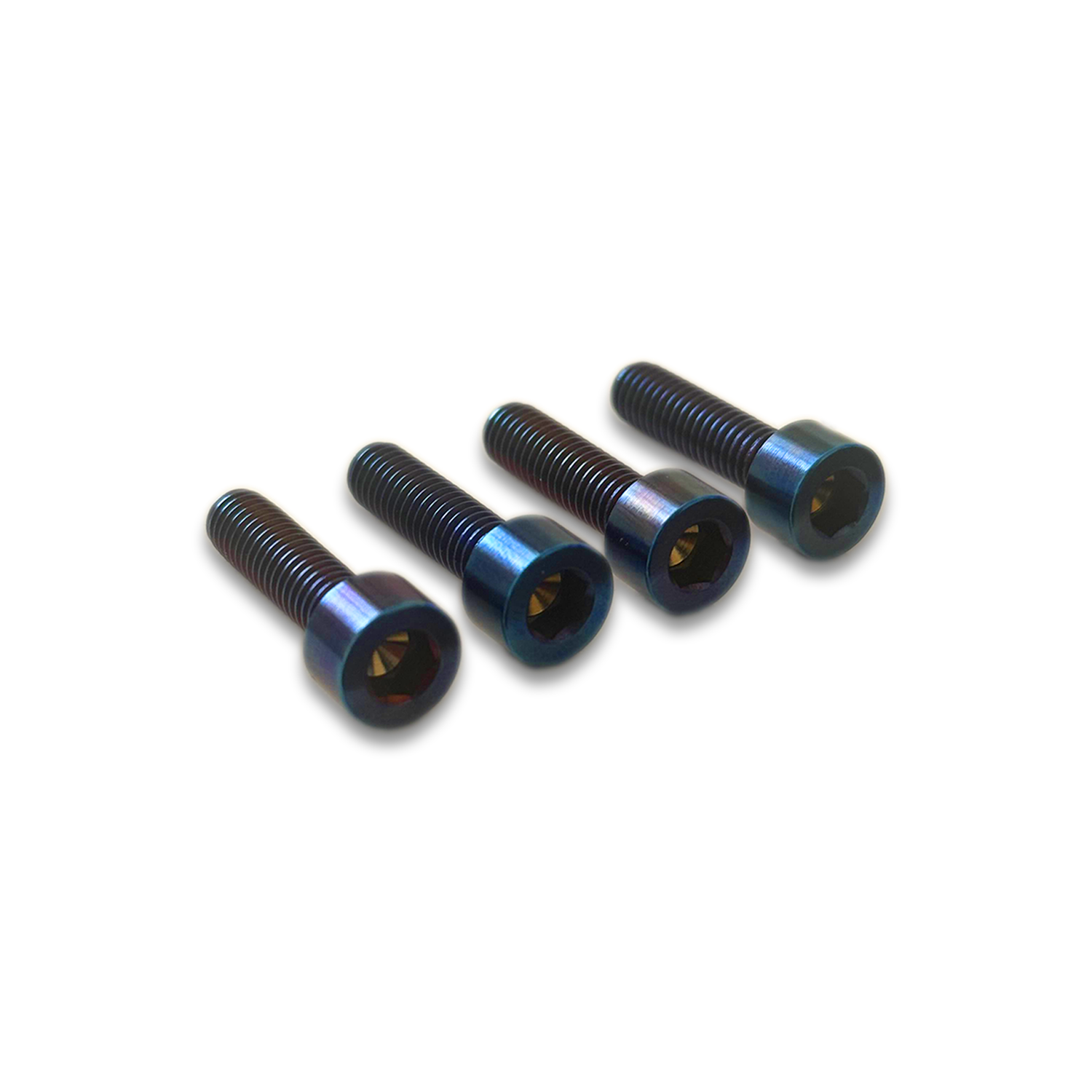 Soleil Supplies titanium controller bolts, lightweight and durable fasteners for gaming controllers, shown in the image.